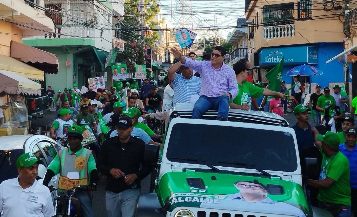 Proceso Do Candidato A Alcalde De La Fp Encabeza Marcha Caravana