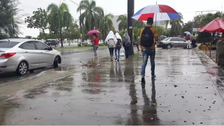 Proceso do Indomet pronostica lluvias débiles y temperaturas