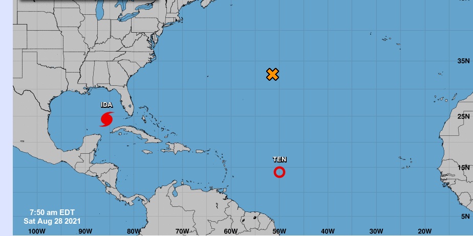 Do Depresión Tropical Número Diez Se Forma Sobre El Océano Atlántico 7284