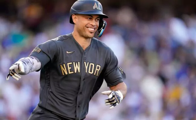 lesión en la cara de giancarlo stanton