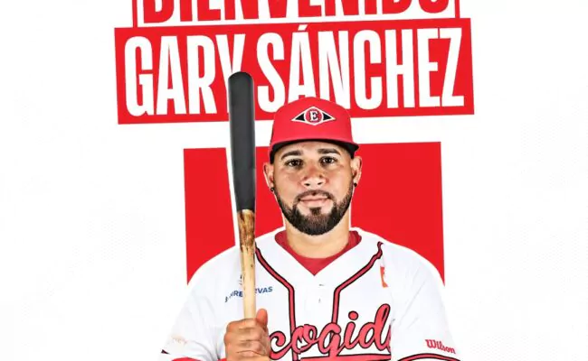 El Escogido contrata al receptor Gary Sánchez y el relevista Jeurys