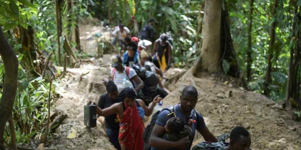 Proceso com do Más de 100 000 migrantes irregulares ya cruzaron la selva del Darién este año