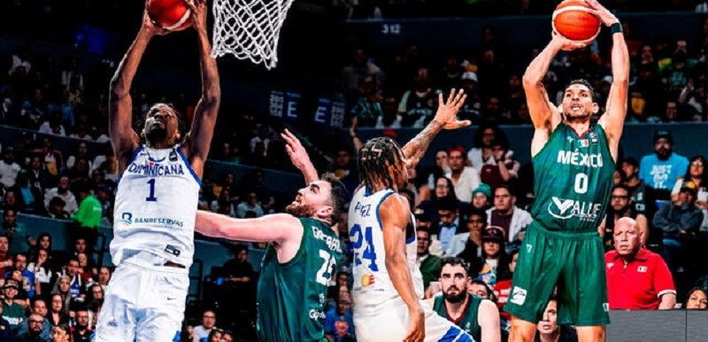 La selección de basket de México derrotó a la de