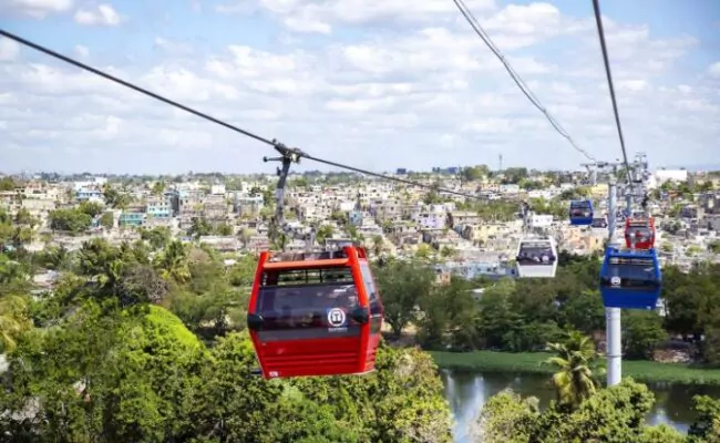 Desde Gualey hasta Sabana Perdida no funciona el Teleférico de Santo Domingo
