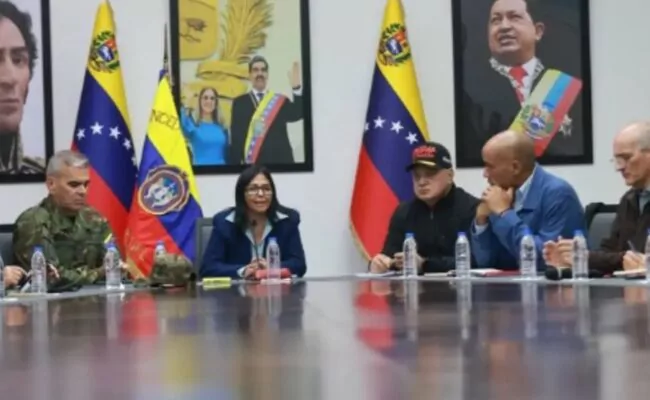 Delcy Rodríguez llama a Estados Unidos al diálogo; rechaza amenazas  externas contra Venezuela
