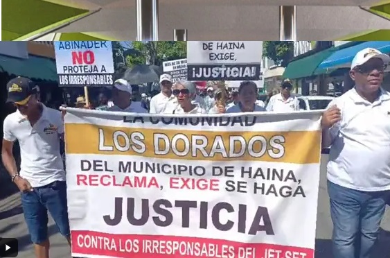 Marchan hasta el mural de los caídos en Haina para exigir justicia por las víctimas del caso Jet Set y el fin de la impunidad